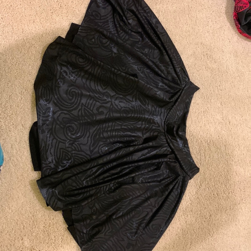 Blackmilk oil slick skater skirt